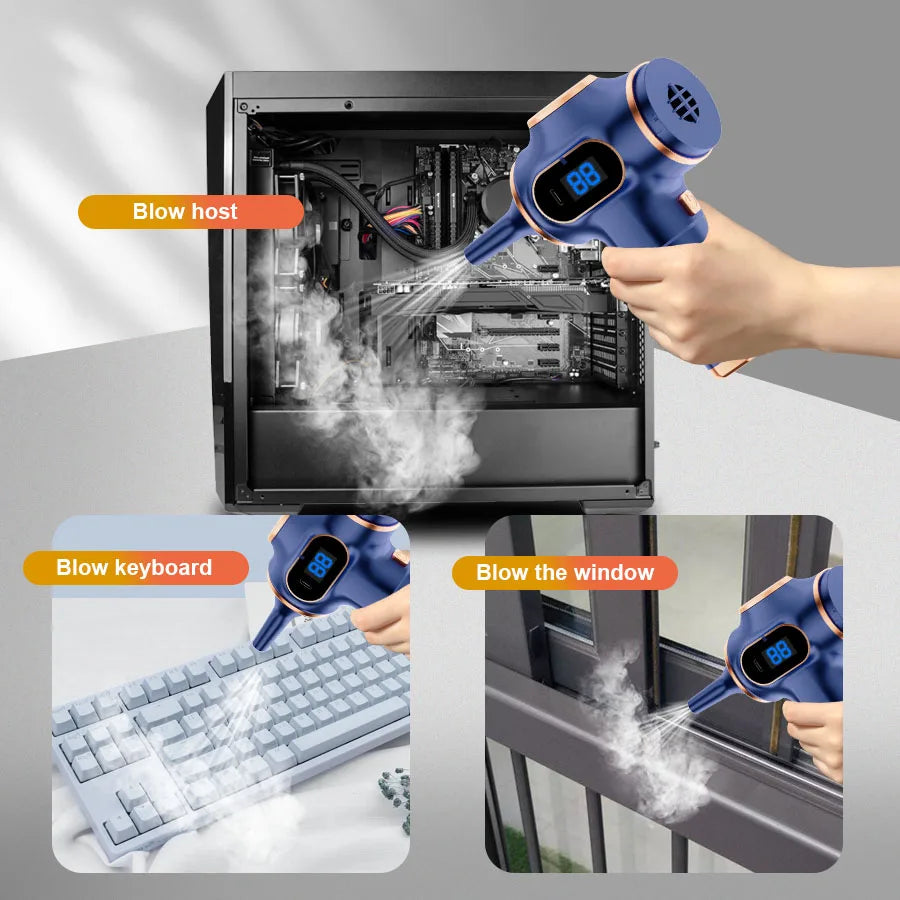 CarClean Pro Mini Portable Vacuum