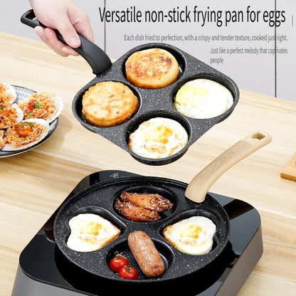 Four-Hole Nonstick Egg Pan