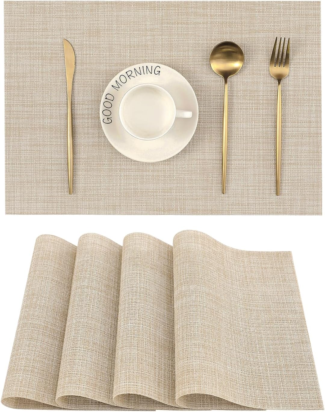 Everyday Woven Table Placemats Set