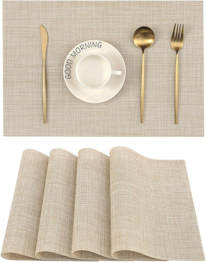 Everyday Woven Table Placemats Set