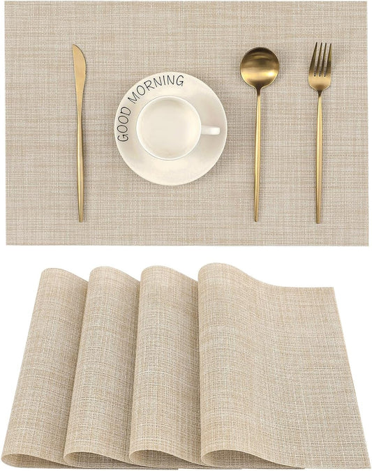 Everyday Woven Table Placemats Set