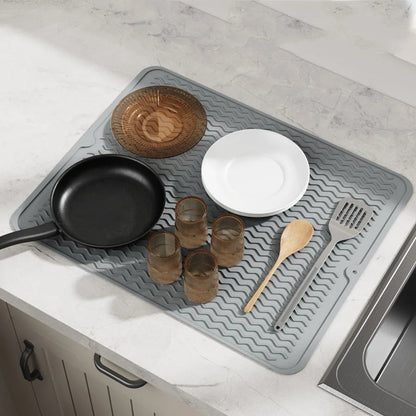 QuickDry Silicone Dish Drying Mat