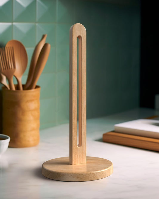 Everyday Wooden Countertop Towel Stand