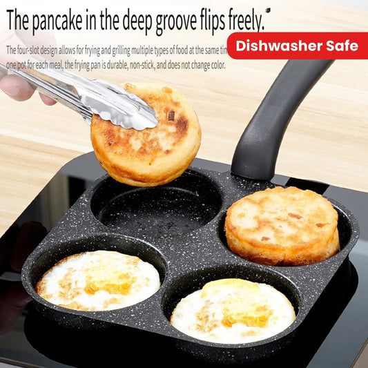 Four-Hole Nonstick Egg Pan