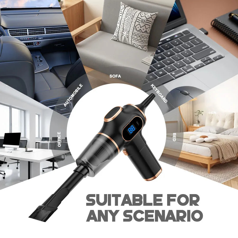 CarClean Pro Mini Portable Vacuum
