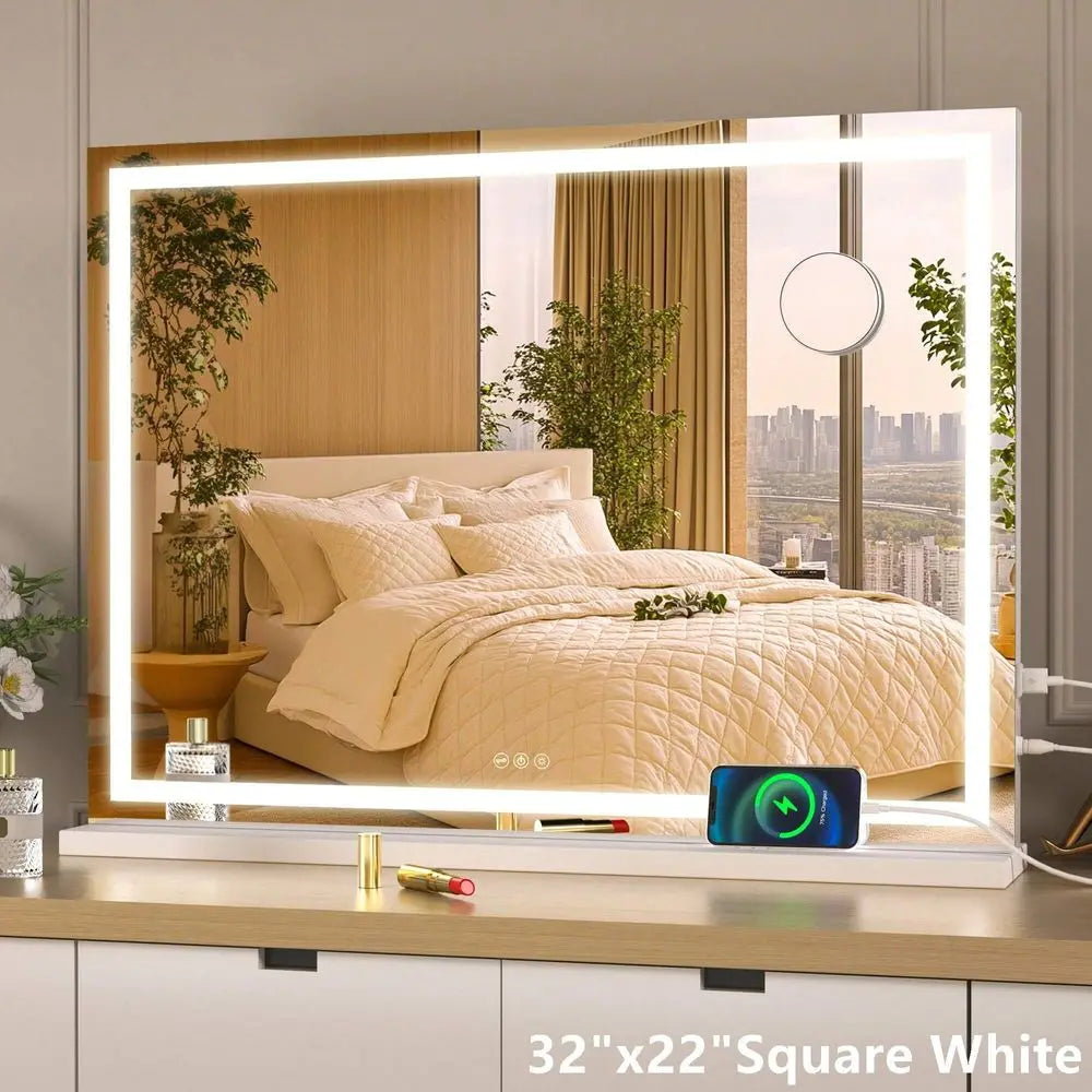 LumaPro Smart LED Grooming Mirror