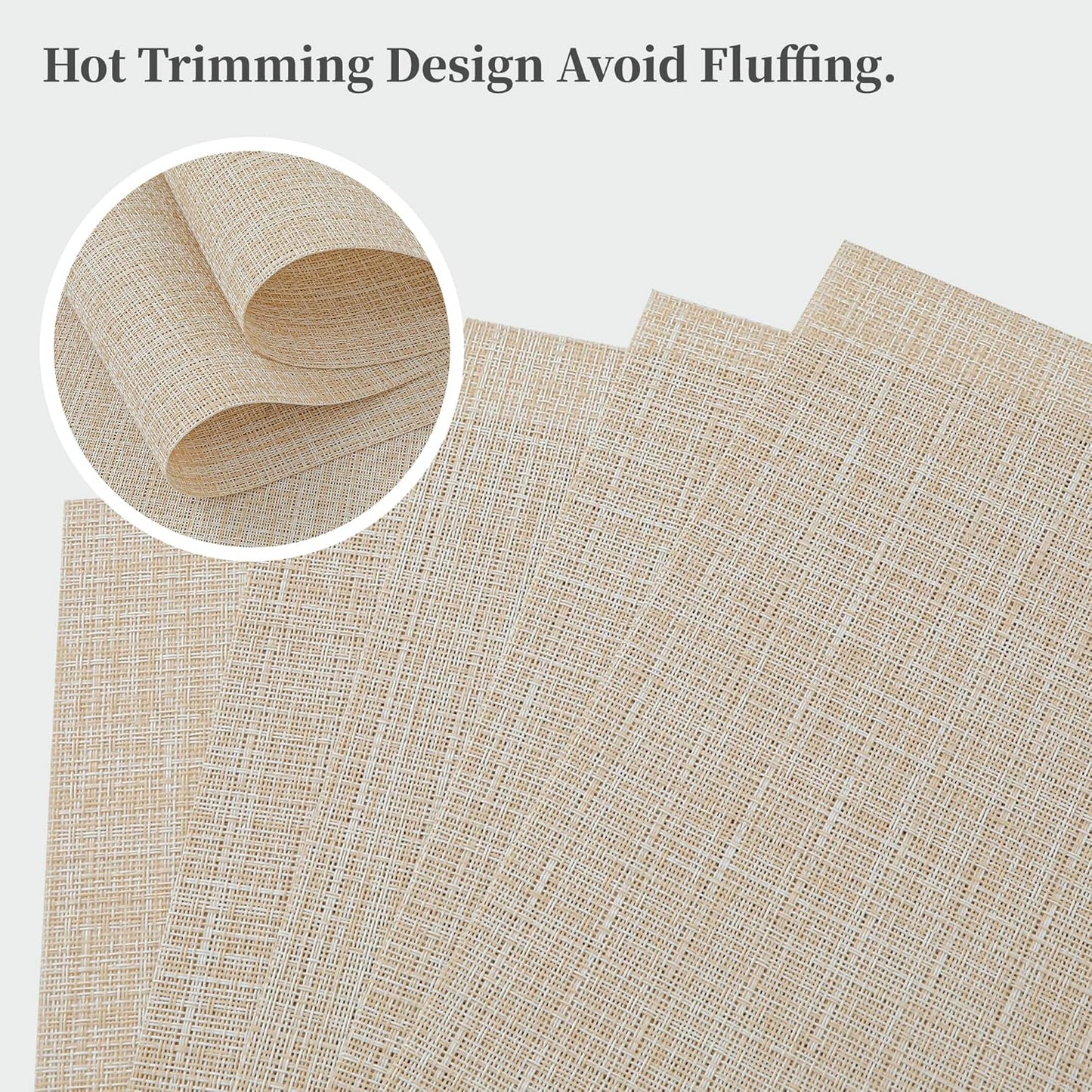 Everyday Woven Table Placemats Set