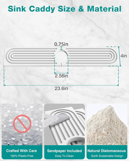 QuickDry Sink Stone Tray
