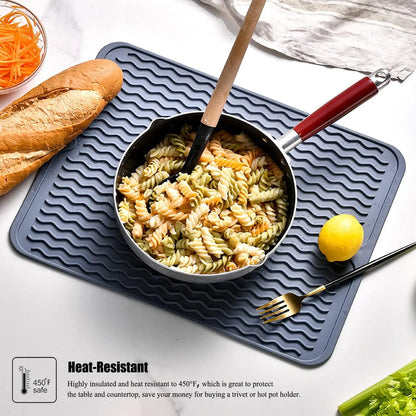 QuickDry Silicone Dish Drying Mat
