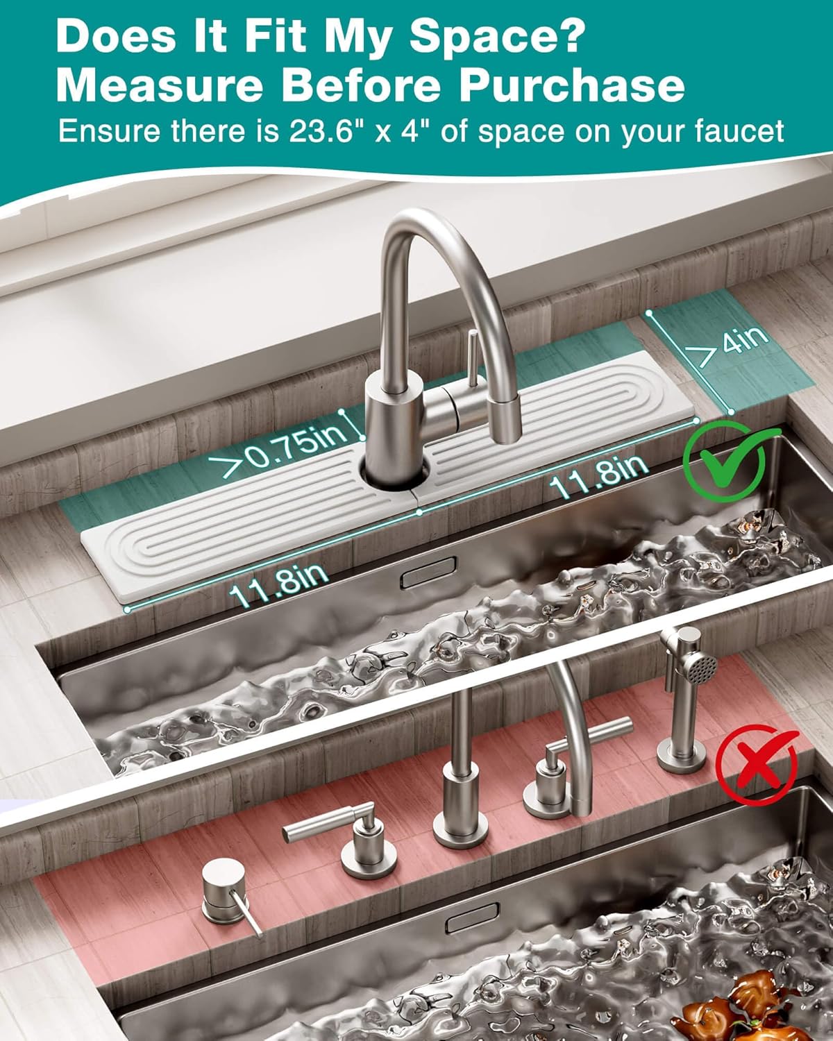 QuickDry Sink Stone Tray